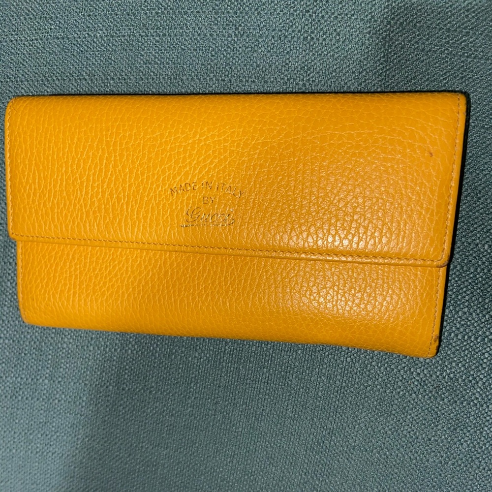 Gucci Made in Italy Dollar Calf Wallet
